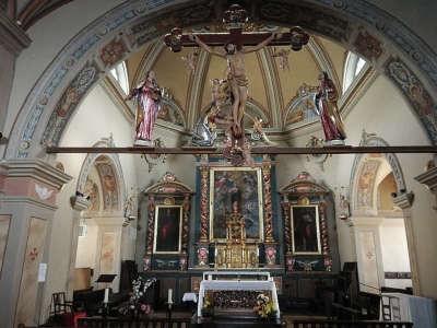 Eglise Baroque « Notre Dame de l 'Assomption »  Savoie Mont Blanc (Savoie  et Haute Savoie) - Alpes