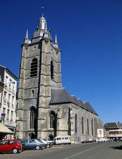 Avesnes sur helpe collegiale saint nicolas routes touristiques du nord guide du tourisme nord pas de calais