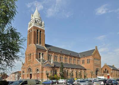 Bailleul eglise saint vaast routes touristiques du nord guide du tourisme nord pas de calais