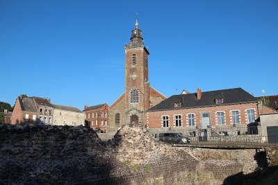 Bavay vestiges du mur d enceinte routes touristiques du nord guide du tourisme nord pas de calais