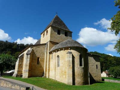 Carsac aillac l eglise saint caprais de carsac routes touristiques de la dordogne guide du tourisme d aquitaine