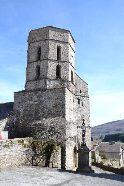 Pradelles cabardes eglise saint jean baptiste routes touristiques de l aude guide du tourisme du languedoc roussillon